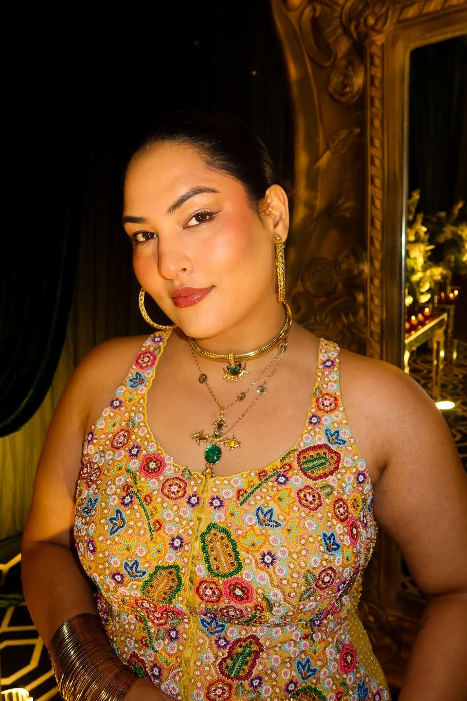 Sakshi Sindhwani X Breeze Drape Skirt Set