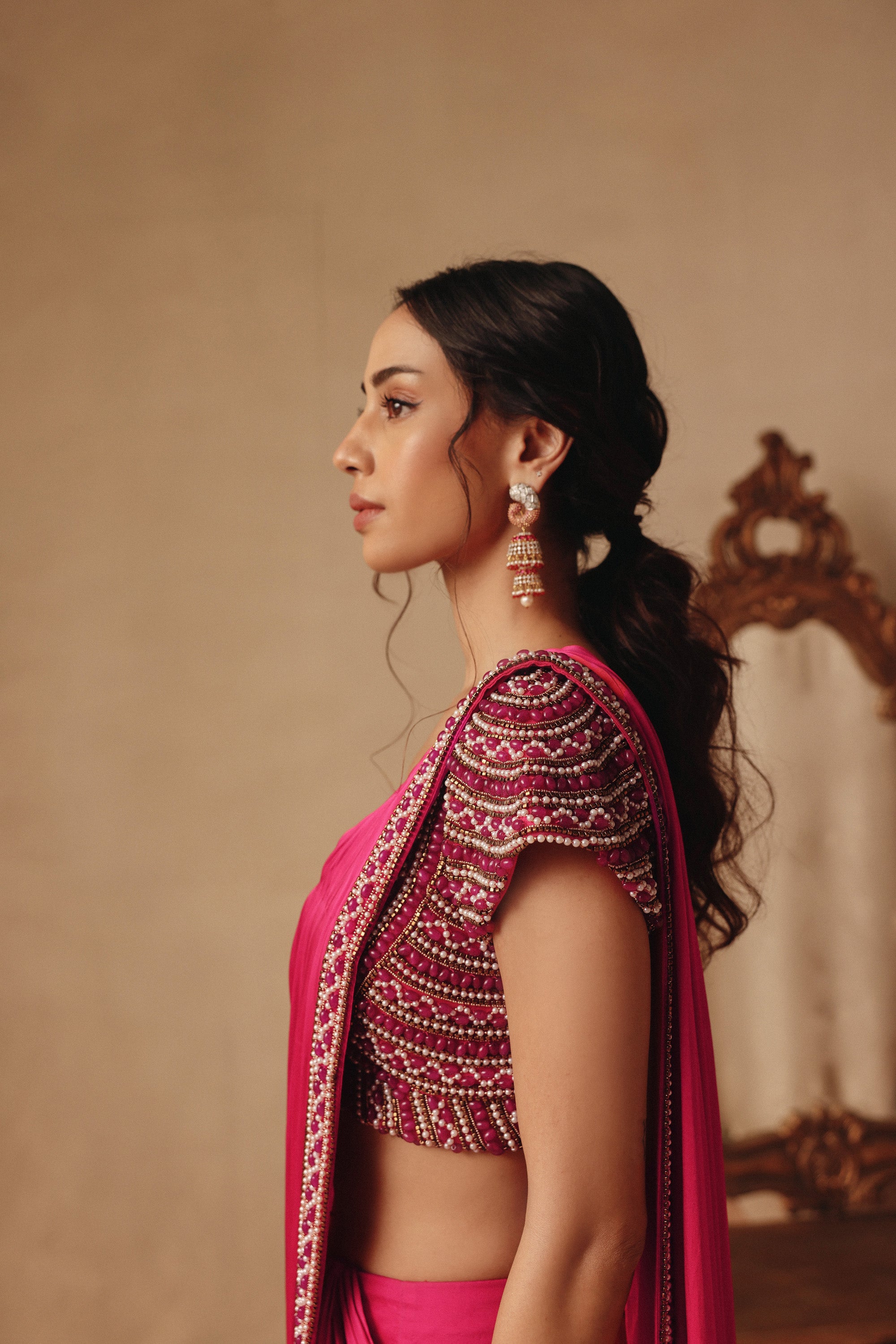 Lush Saree Set