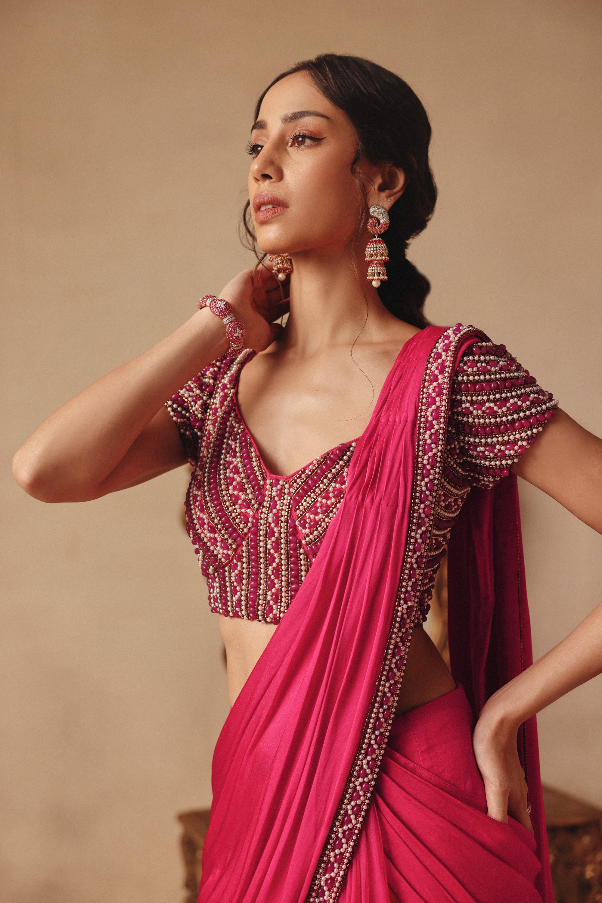 Lush Saree Set
