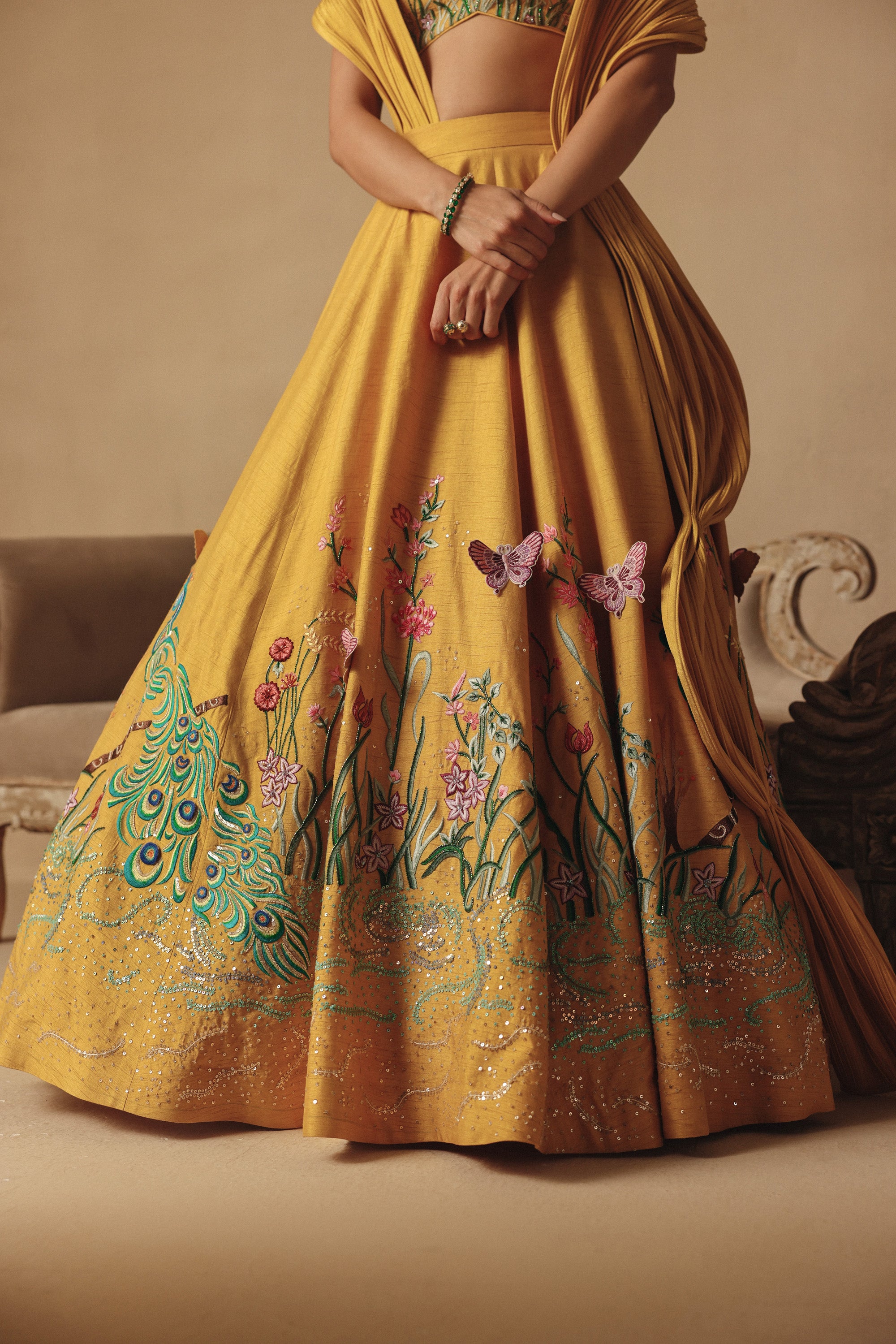 Isha Multani X Dusk Lehenga Set