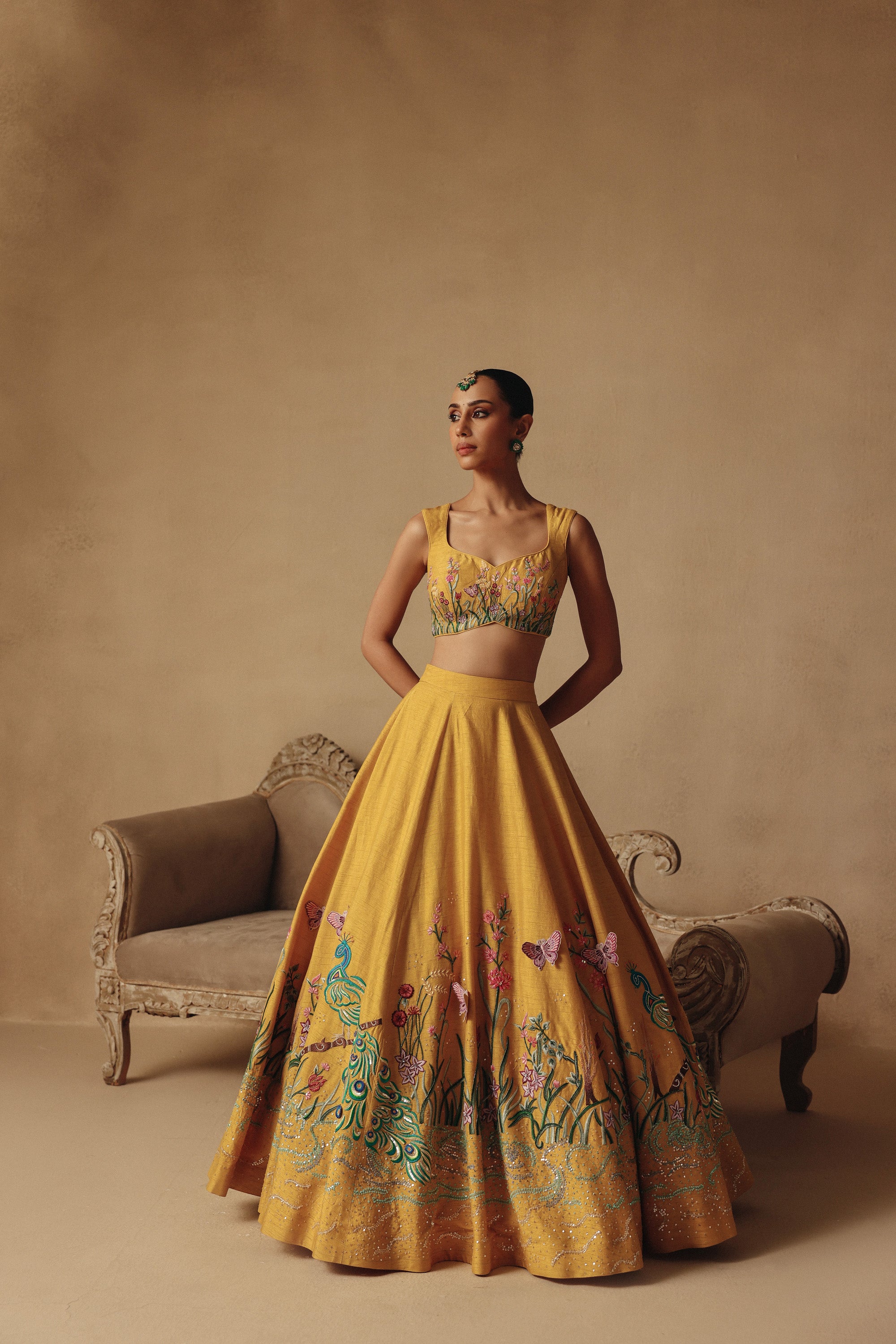 Isha Multani X Dusk Lehenga Set