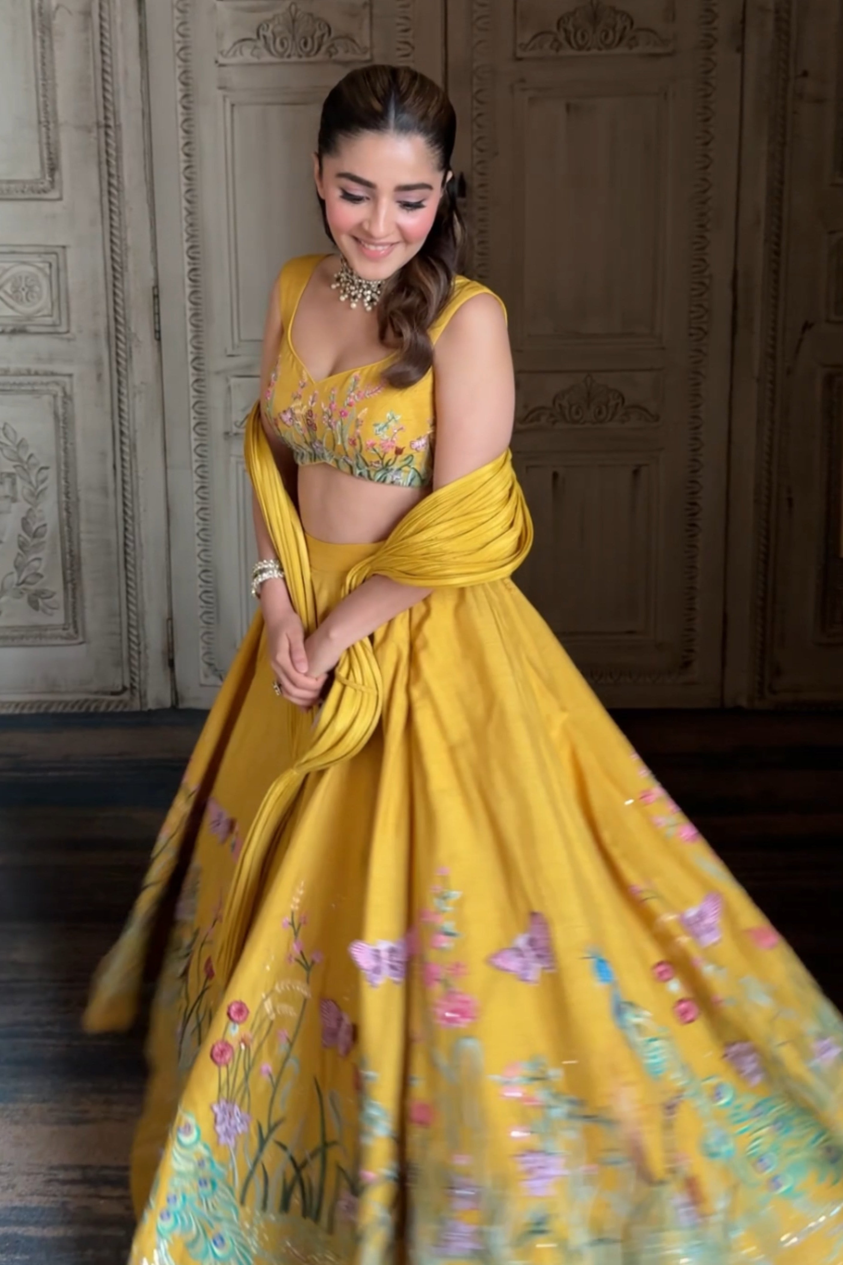 Isha Multani X Dusk Lehenga Set