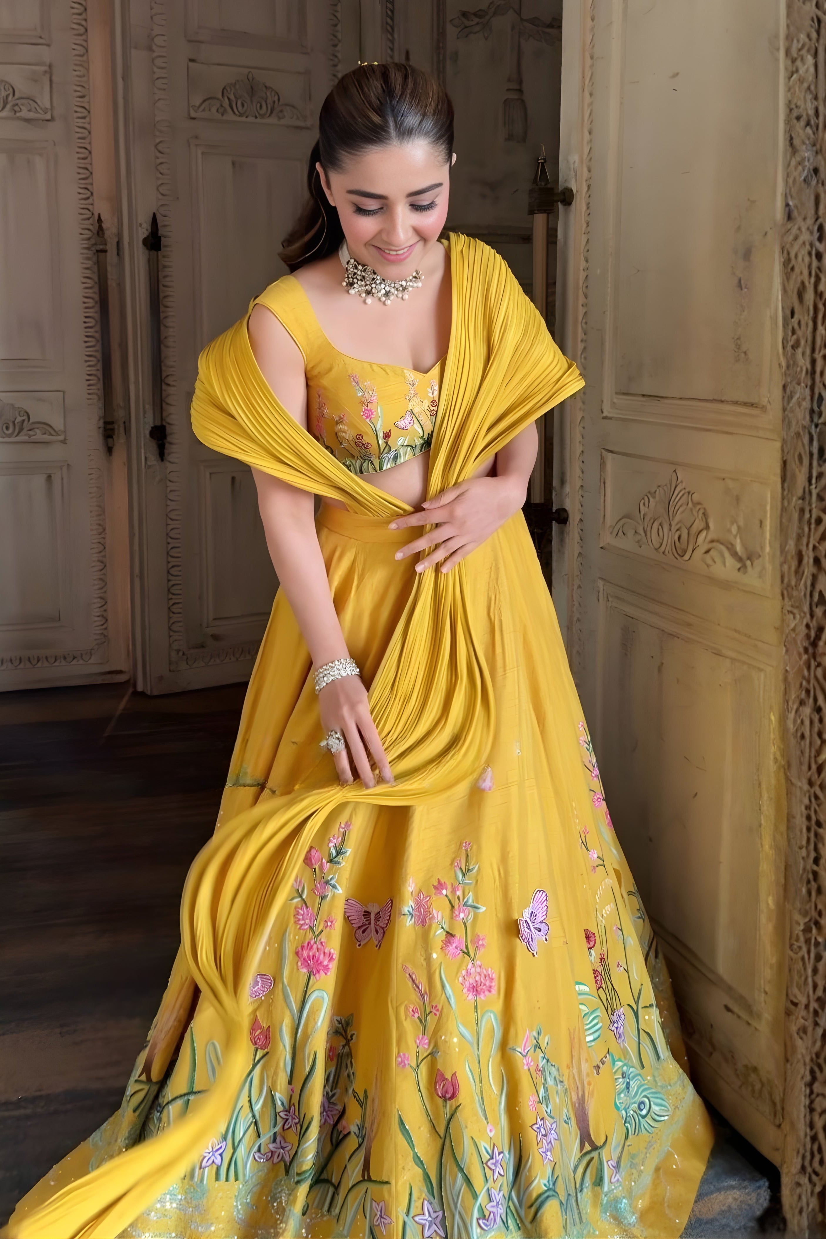 Isha Multani X Dusk Lehenga Set