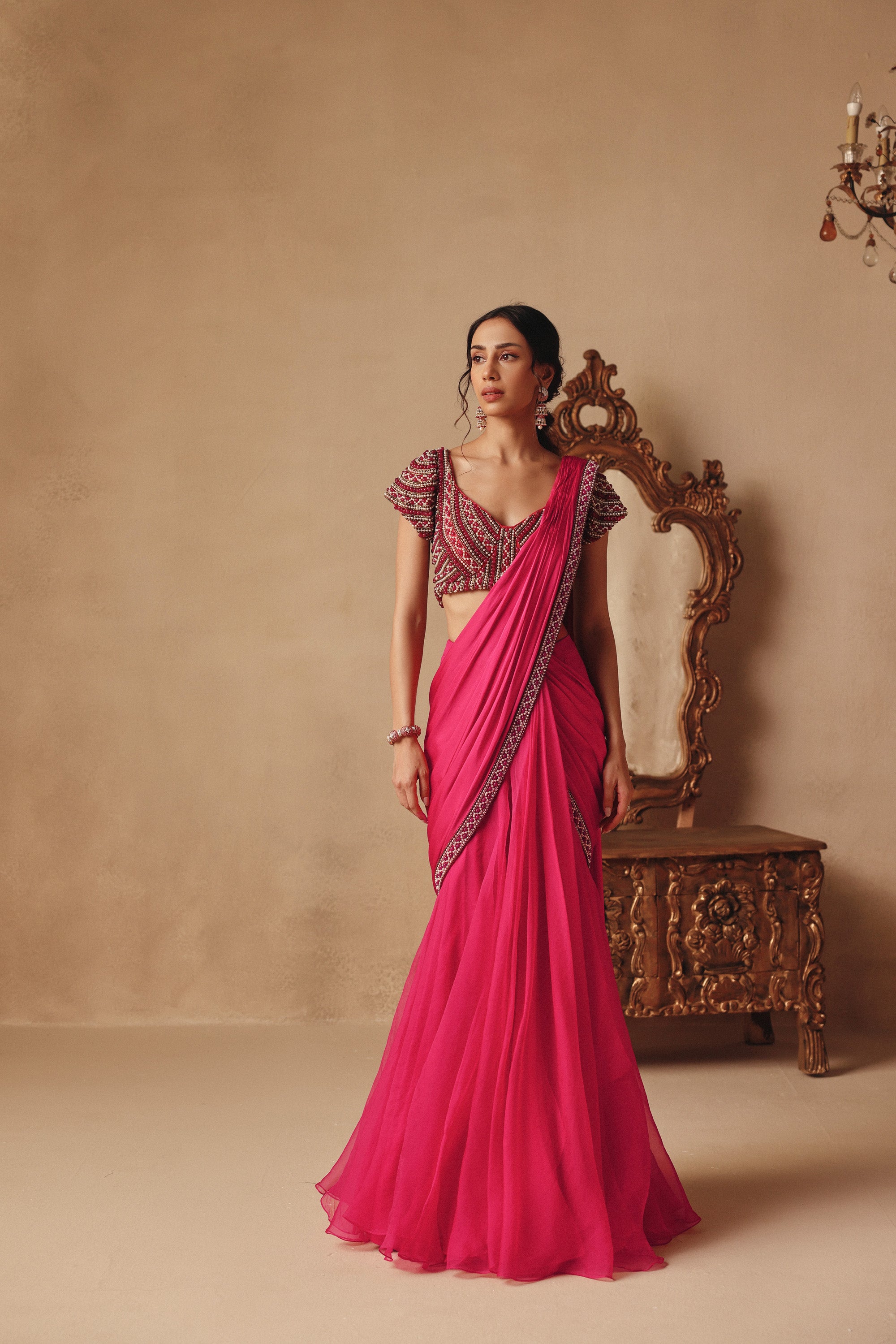Lush Saree Set