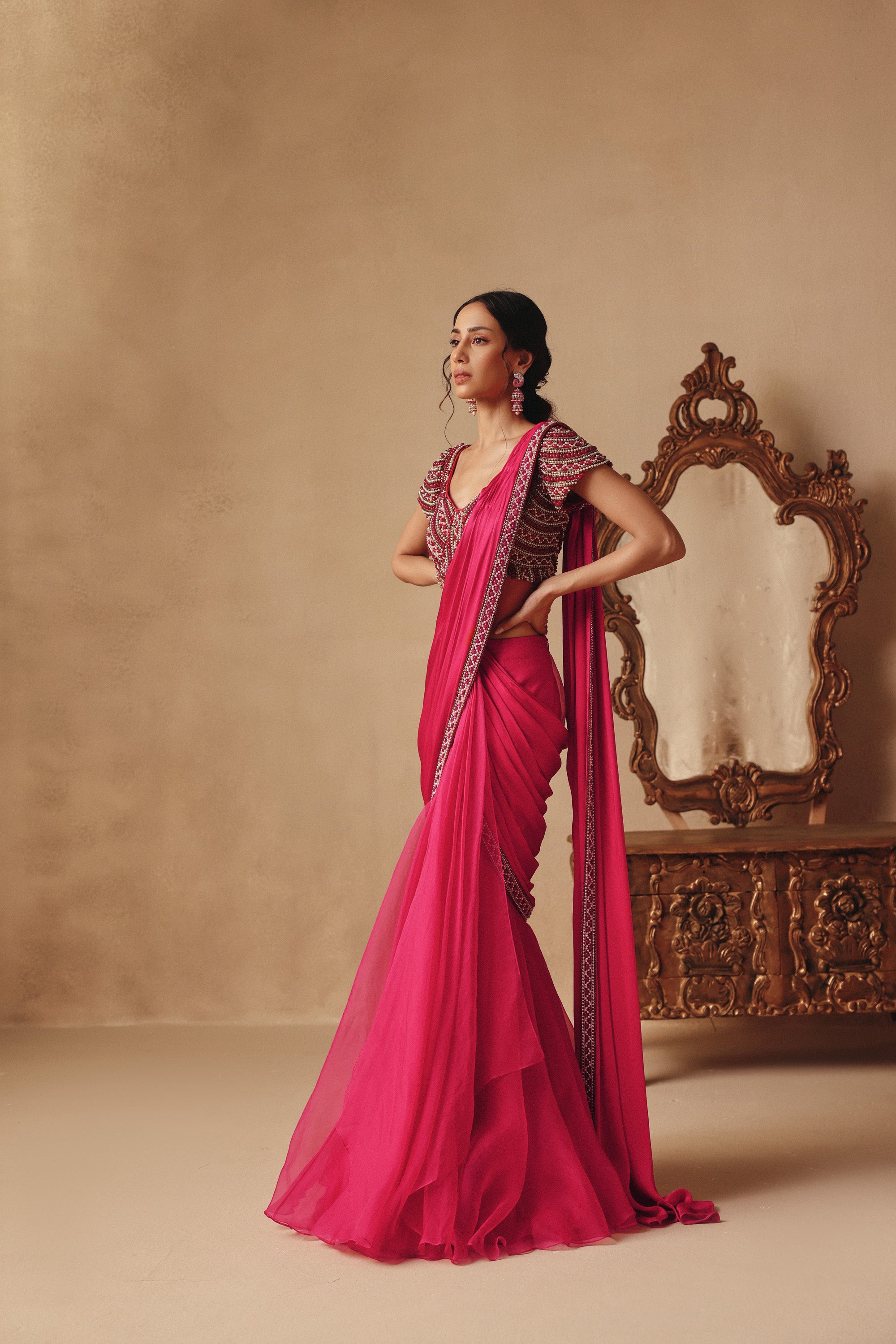 Lush Saree Set
